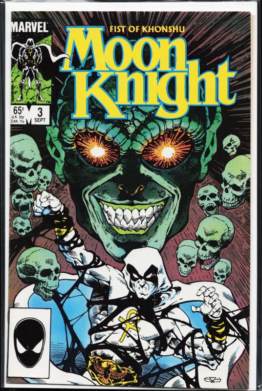 Moon Knight: Fist of Khonshu #3 (1985) Moon Knight