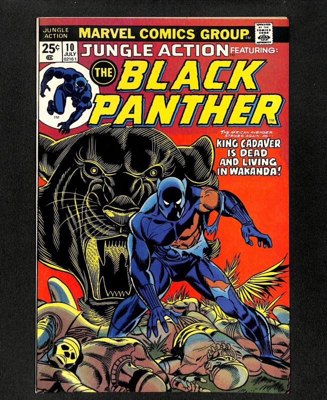 Jungle Action #10 Black Panther Gil Kane Cover!