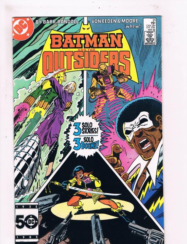 Batman And The Outsiders # 21 VF/NM DC Comic Book Metamorpho Justice League SW12