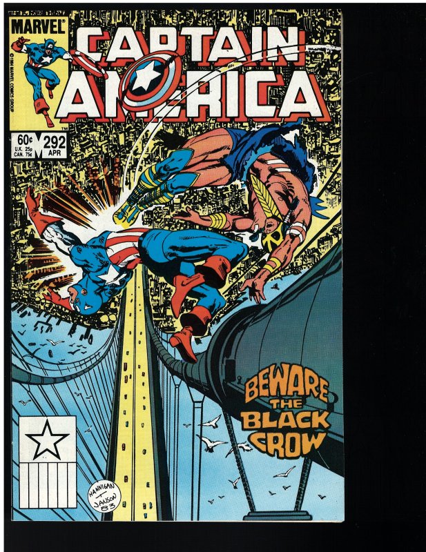 Captain America #292 (Marvel, 1984)