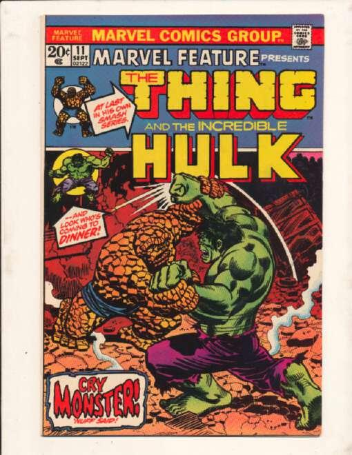 Marvel Feature (1971 series) #11, Fine+ (Actual scan)