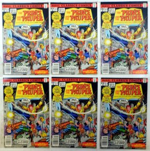 Marvel Classics Lot of 6 #33 x6 (1978) Marvel The Prince And The Pauper Comics