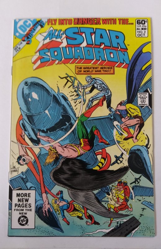 All-Star Squadron #2 WORLD WAR II HEROES Bronze DC