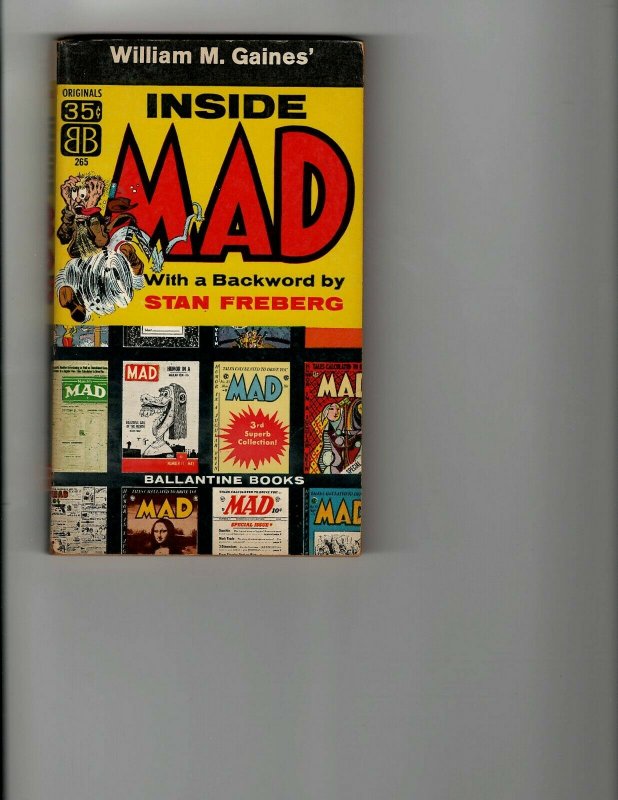 3 Books Chisum Cahill Inside Mad Mystery Horror Comedy Parody JK10 