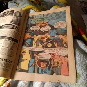 1963 U.S. FIGHTING MEN #11 I.W./ Super Comics Silver age war Feather Fight