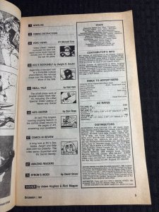 1988 AMAZING HEROES Comic Magazine #154 FN- 5.5 Maze Agency / Buck Rogers