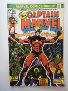 Captain Marvel #32 (1974) FN Condition! MVS intact!