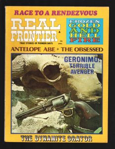 Real Frontier 4/1971-Horrors of Geronimo-Doc Holiday-Violence & pulp thrills-FN
