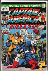 Captain America #170 (1974) Captain America and the Falcon