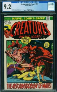Creatures on the Loose #19 (1972) CGC 9.2 NM-