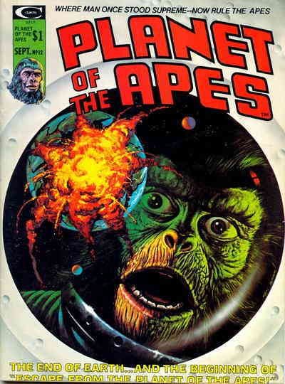 Planet of the Apes (1st series) #12 FN ; Marvel | Magazine Escape From