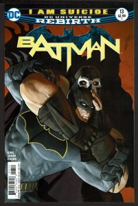 Batman #13 Rebirth (Feb 2017, DC) 0 9.2 NM-