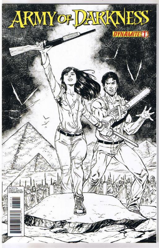 ARMY OF DARKNESS #1, VF+, Sketch Variant, 2012, Vol 3, Horror,more AOD in store