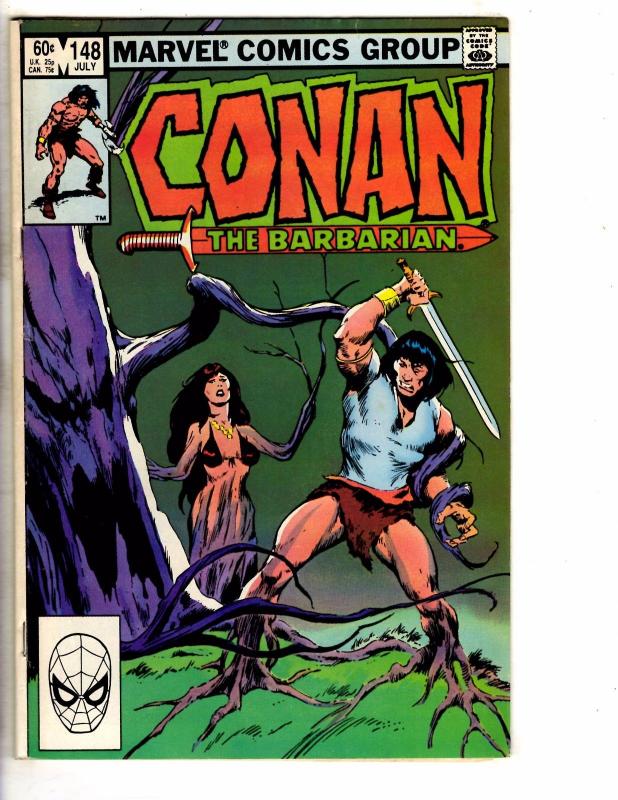 10 Conan Barbarian Marvel Comics # 126 127 129 138 139 140 145 146 147 148 GJ4