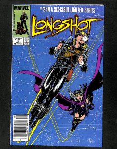 Longshot #2 Newsstand Variant