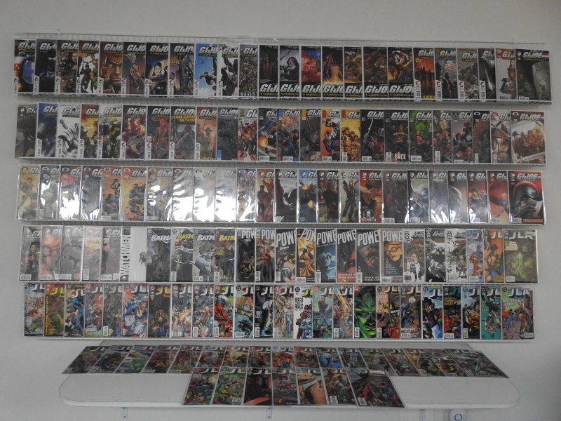 Huge Lot 140+ Comics W/ GI Joe, JLA, Batman, +More! Avg VF/NM Condition!