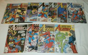 Action Comics #584-600, Annual #1 100% complete set Byrne Demon Teen Titans