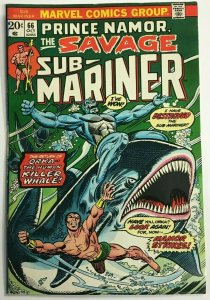 SUB-MARINER#66 FN+ 1973 MARVEL BRONZE AGE COMICS