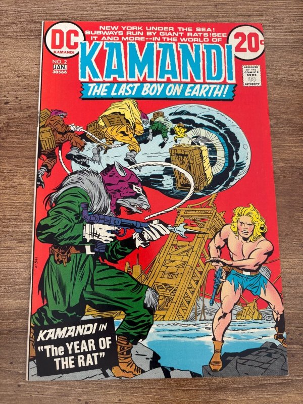 Kamandi Last Boy On Earth #2 VF/NM DC Comic Book Jack Kirby Fourth World 20 J289
