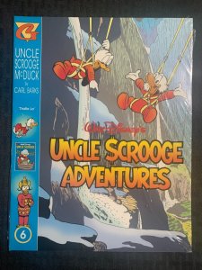 1980's UNCLE SCROOGE ADVENTURES Gladstone #6 by Carl Barks SEALED with Card