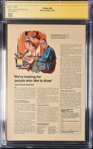 X-Men #50 1968 Marvel Comics CGC 5.5 JSA Signed Jim Steranko 2nd app Polaris