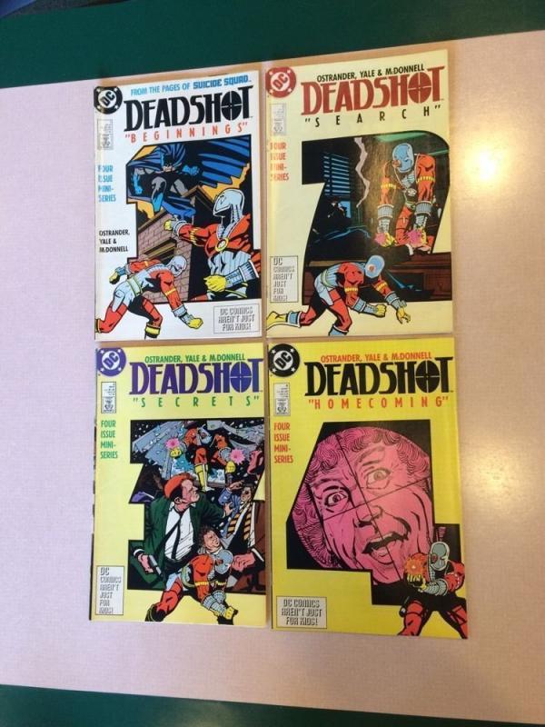 Deadshot 1 2 3 4 Full Run 1st Mini Series