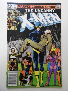 The Uncanny X-Men #167 (1983) VF Condition!