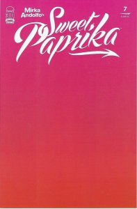 Sweet Paprika #7 Andolfo Hot Pink Variant Image Comics 2022  