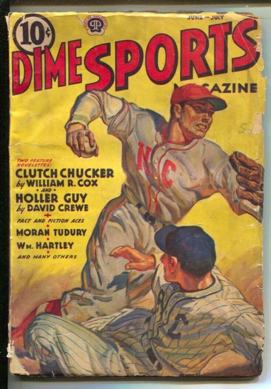 Dime Sports 6/1939-Popular-Boxing-track-tennis -baseball game cover-Homicide ...