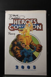 Heroes Convention Charlotte 2005 Program  *SIGNED*