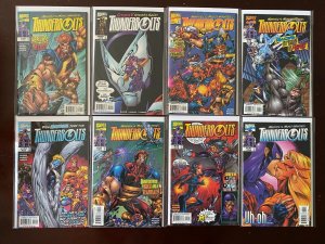 Thunderbolts comic lot 43 diff from:#11-76 + ANN 8.0 VF (1998-2003)