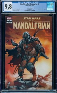 Star Wars The Mandalorian #2 Larroca Variant 1st appearance of Grogu 