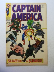 Captain America #104 (1968) FN Condition 1/4 spine split
