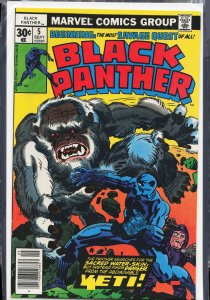 Black Panther #5 (1977) Black Panther