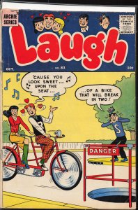 Laugh #83 (1957) Archie