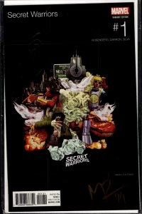 Secret Warriors #1 D'Alfonso Cover (2017) Hip Hop Variant!