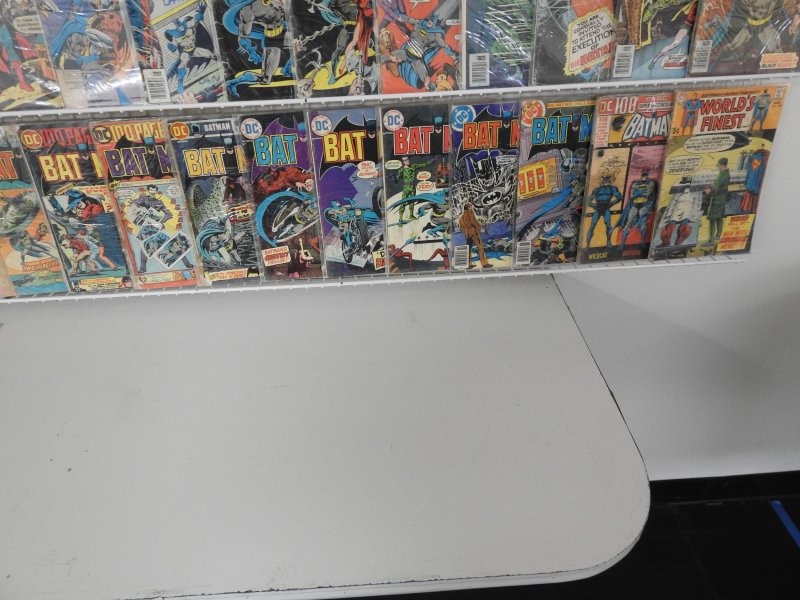 Huge Lot 120+ Silver/Bronze Comics W/ Batman, Detective Comics, +More! Avg GD+