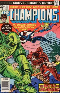 Champions, The (Marvel) #9 FN ; Marvel | Bill Mantlo