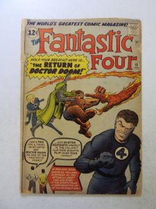 Fantastic Four #10 (1963) GD condition see description