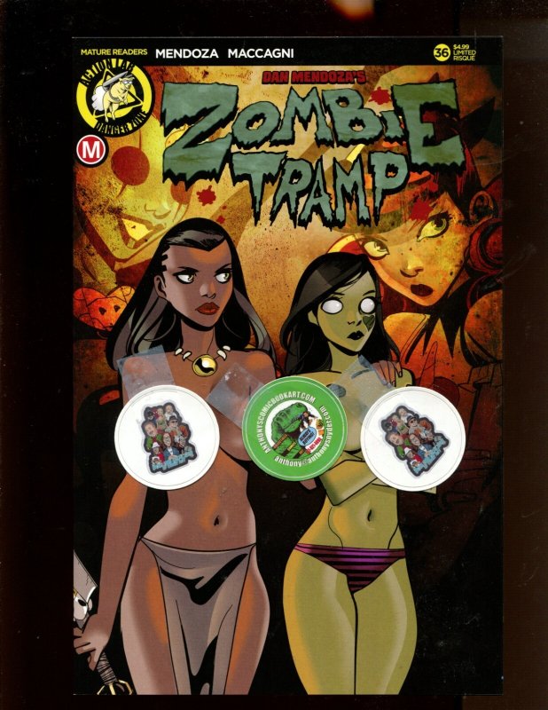 Zombie Tramp #36 - FIVE PIECE LOT/VARIOUS ARTISTS! (9.2) 2017