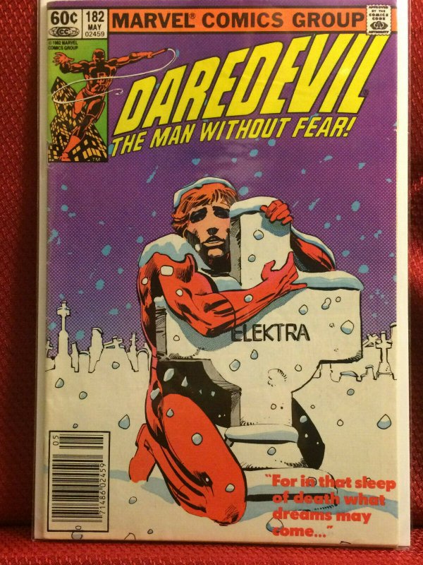 Daredevil Comic Lot  7 First Series Daredevil Comics Ranging From FN to NM-1984