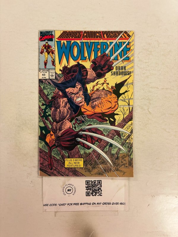 Marvel Comics Presents #43 NM Marvel comic Books Wolverine 21 HH112