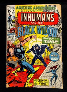 Amazing Adventures #8 Black Widow Inhumans Thor!