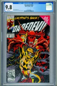 Daredevil #310  1992 - Marvel -CGC 9.8 - Comic Book-4343006009
