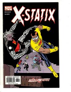 Lot Of 10 X-Statix Marvel Comic Books # 1 Giant Sz 2 3 4 5 6 7 8 9 10 X-Men CR53