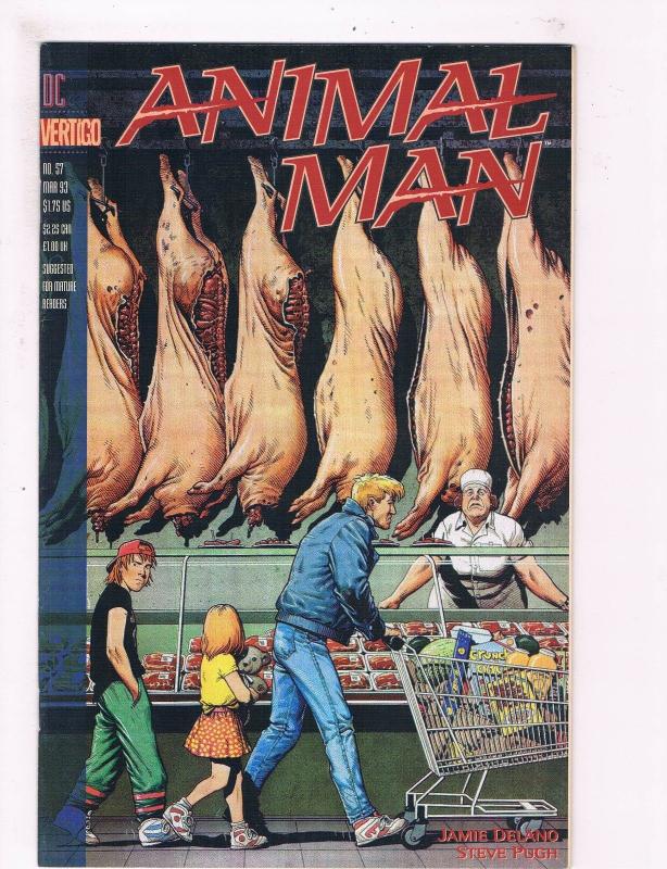 Animal Man # 57 VF/NM DC/Vertigo Comic Books Jamie Delano Steve Pugh WOW!!!! SW9