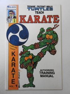Teenage MutantNinja Turtles Teach Karate #1 Signed Kevin Eastman/Peter Laird VF+