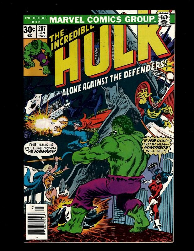 Lot of 8 Incredible Hulk Marvel Comics #204 205 206 207 208 209 210 211 GK18