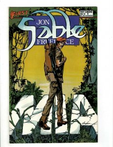 12 Jon Sable Freelance First Comics # 1 2 3 4 5 6 7 8 9 10 11 12 Spy Thrill HG4