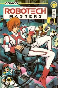 Robotech Masters #8 VF ; COMICO | Mike Baron